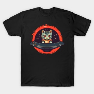 Cute UFO Cat T-Shirt